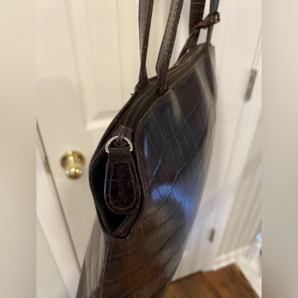 Etienne Aigner Vintage Oxblood Leather Shoulder Bag Pristine - Picture 5 of 7